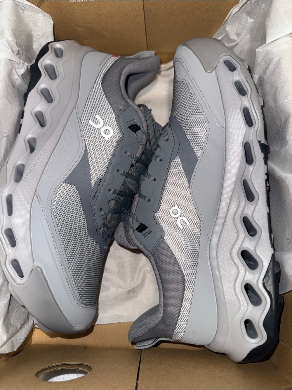 men’s ON Cloud Horizon 2 wp rock alloy 9.5.